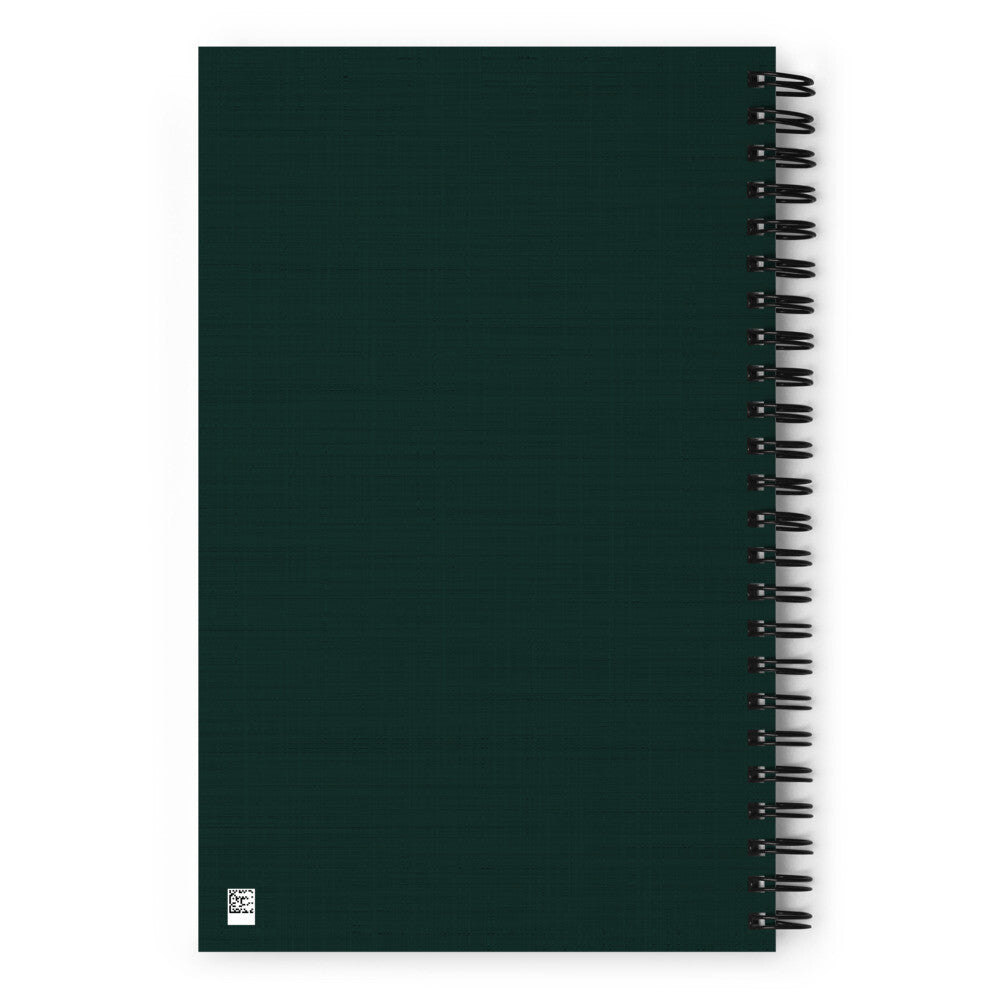 Gilded Tapestry Spiral Notebook