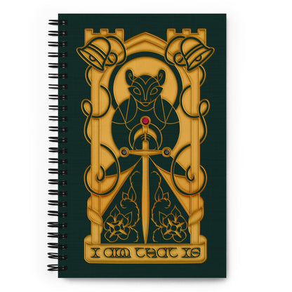 Gilded Tapestry Spiral Notebook