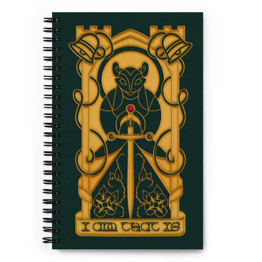 Gilded Tapestry Spiral Notebook